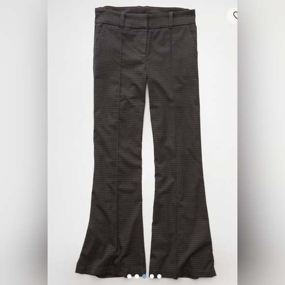 American Eagle Stretch Mid-Rise Flare Trouser - Picture 3 of 11
